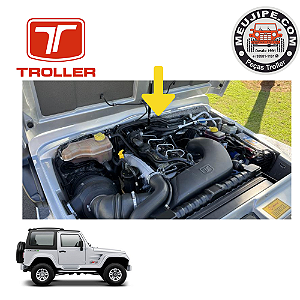 TUBULACAO INTERMEDIARIA ALIMENTACAO COMBUSTIVEL TROLLER 2009 A 2014