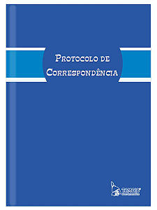LIVRO PROTOCOLO CORRESPONDÊNCIA 1/4 100 FOLHAS