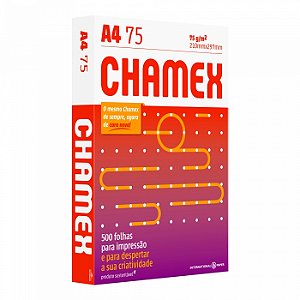 PACOTE SULFITE A4 C/ 500 FOLHAS - CHAMEX