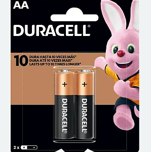 PILHA AA C/2 - DURACELL
