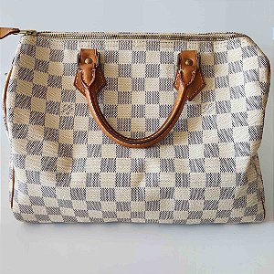 Bolsa LV Speedy Damier Azur 30