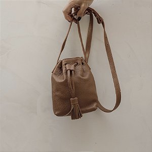 Bolsa Mini Bucket BagMe Marrom