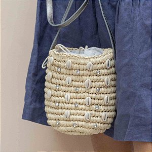 Bolsa Bucket Buzios BagMe Off-White