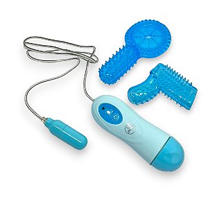 Kit com Anéis Penianos e Cápsula Vibratória com 10 Modos de Vibração - Absoloo