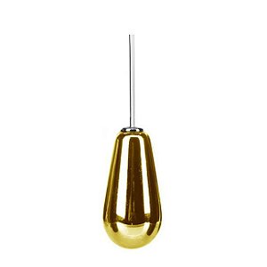 Cone Vaginal de Metal Dourado 32g - Hard