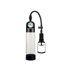 Bomba Peniana Powerup com Manômetro e Gatinho - Penis Pump