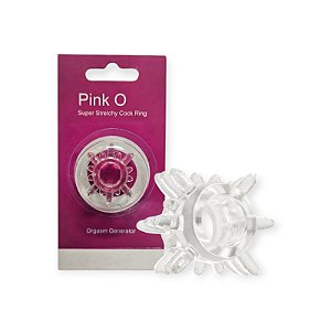 Anel Peniano Massageador - Pink o - Erotic Point
