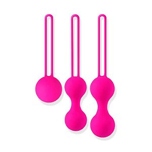 Kit para Pompoar com Esferas em Silicone - Smart Ball Series