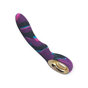 Vibrador Recarregável de Luxo - Magic Color Lealso