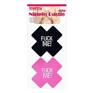 Adesivo para Mamilos Fuck Me Nipple Pasties - Lovetoy