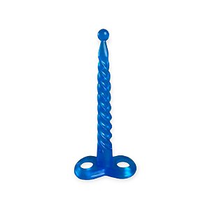 Plug Anal Espiral Macio com Alças Butt Hungry II - Nanma