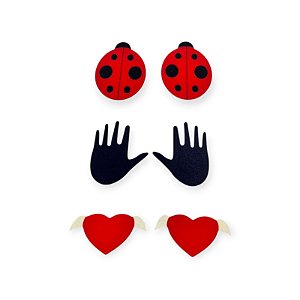 Adesivo para Seios em Formatos Diversos - Show Case Nipple Teasers - Nanma