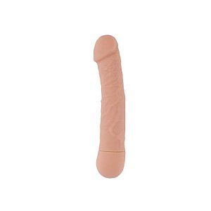 Pênis Silicone 19 cm Resistente à Água com 10 Ritmos Vibrantes - Bio Vibe -Nanma