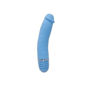 Pênis Flexível 19 cm com Glande Saltada e 10 Ritmos - Silicone Bendable Buddy - Nanma