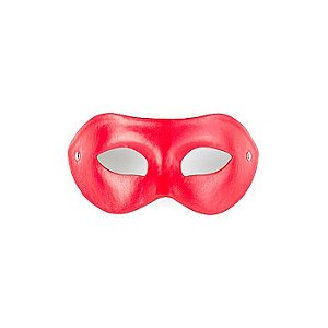 Mascara vermelha - Eye Mask  Leather Red