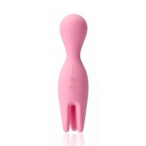 Vibrador Duplo Recarregável com 3 Modos de Vibração - Svakom Nymph