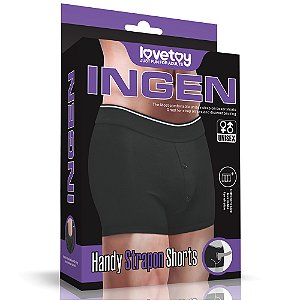 Cueca Boxer Unissex para Prótese Handy Strap on G - Lovetoy