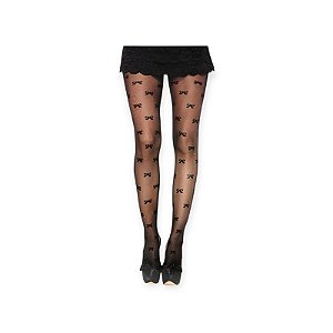 Meia Calça fio 15 com Desenhos de Laços - Leg Avenue