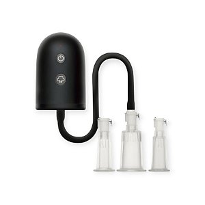 Bomba de Sucção Estimuladora de Mamilos e Clitóris Recarregável - Lovetoys