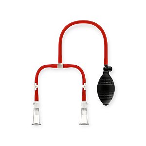 Bomba de Sucção Estimuladora de Mamilos com Pera Manual - Lovetoys