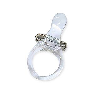Anel Peniano com Cápsula Vibratória Clear - Lovetoys