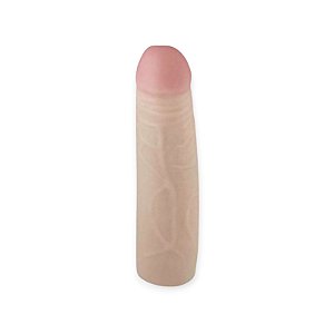 Capa Peniana 21,6cm Extende 7,7cm em Cyberskin - Lovetoys