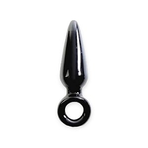 Plug Anal de Silicone com Alça 4cm - Lovetoys