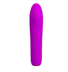 Vibrador Rotativo Recarregável com Estimulador Burke - Pretty Love