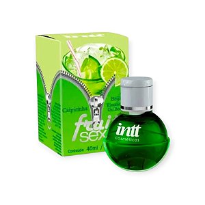 Gel Beijável com Leve Aquecimento Fruit Sexy Caipirinha 40ml - Intt