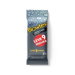 Preservativo Liso Lubrificado Sem Aroma - Lubrificado Blowtex