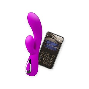 Vibrador Recarregável Ponto G 10 Vibrações com Aplicativo - Honey Pretty Love