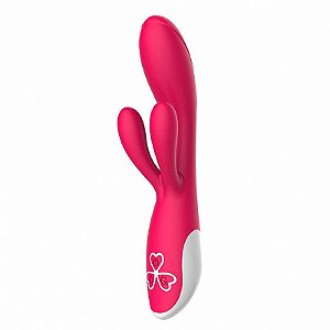 Vibrador Recarregável 10 Vibrações e Estimulador Duplo Lena - Lovetoys