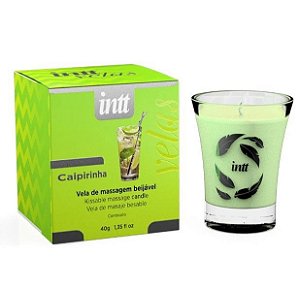 Vela Beijável para Massagem Caipirinha 40g - Intt