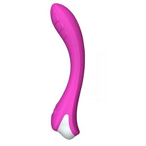 Vibrador Recarregável Ponto G Com 8 Modos De Vibração Brad - Novel