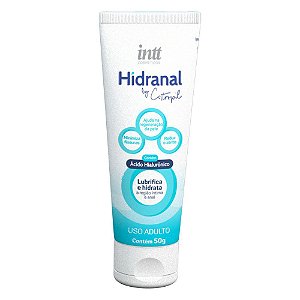 Lubrificante Anal Hidranal 50g - Intt