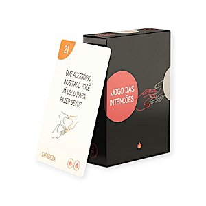 Jogo das Intenções com 85 Cartas