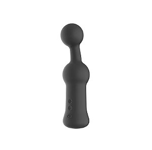 Plug Anal 10 Vibrações Dominiun - Coleção Black Lovetoys