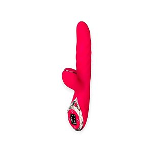 Vibrador Rotativo Vai e Vem com Sugador A-King Max - Kistoy
