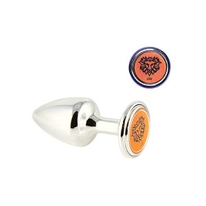 Plug Anal Cromado Signo Leão P - Hard