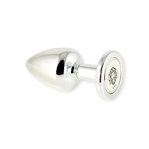 Plug Anal Cromado Signo Virgem Tam G - Hard