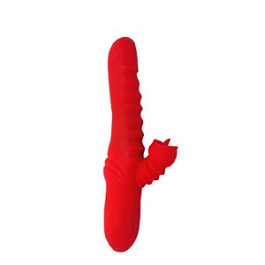 Vibrador Rotativo com Estimulador - Coleção L´Amour Lovetoys