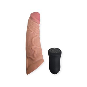 Capa Peniana com Alça 7 Vibrações Wireless Jhon - Lovetoys