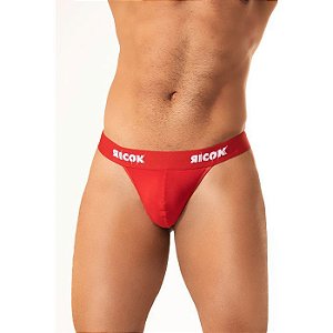 Cueca Fio Dental ID Vermelha P - Ricok