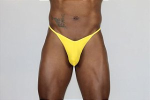 Thong Biquíni Masculino Amarelo P - Ricok