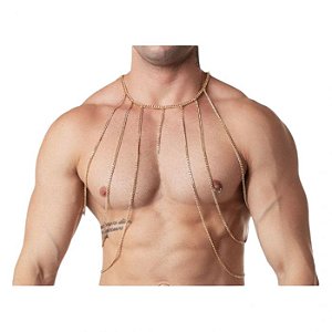 Harness Corrente III Dourada - Ricok