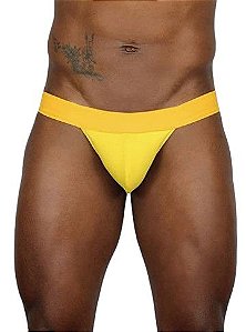 Jockstrap Simples de Elástico Amarela P - Ricok