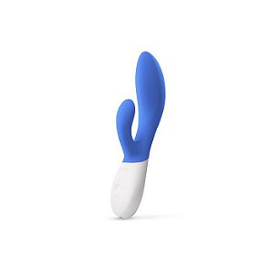 Vibrador e Estimulador Rabbit Ina Wave 2 Azul - Lelo