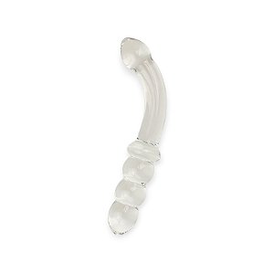 Penetrador de Vidro 18x3cm Escalonado Transparente Glass Romance - Lovetoy