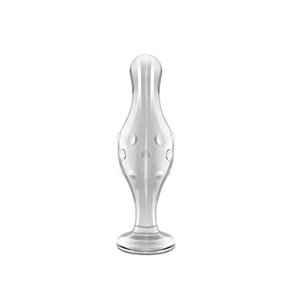 Plug Anal de Vidro 11x3,5cm Transparente - Lovetoy