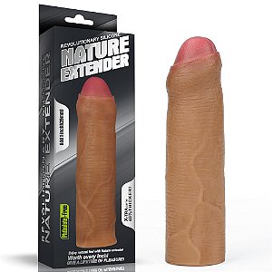 Capa Peniana com Extensor e Prepúcio Nature Extender - Lovetoy